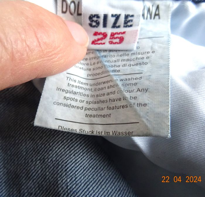 jeans Dolce & Gabbana W25 T36 - photo numéro 5