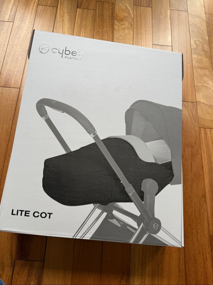 Chancelière lite cot cybex mios priam jamais utilisé soho grey - photo numéro 6