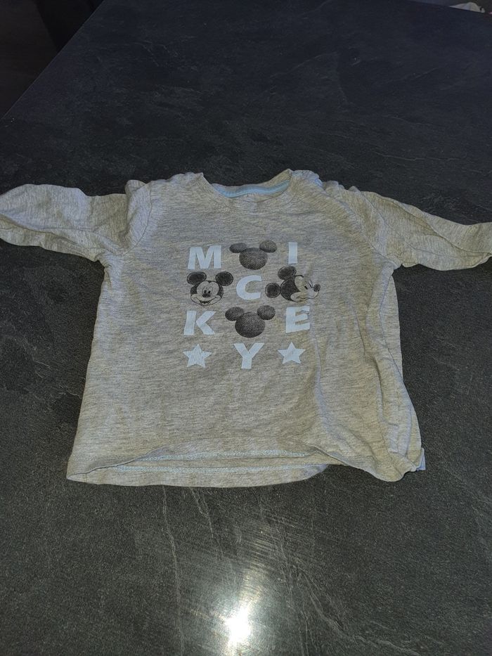 T-shirt manches longues mickey