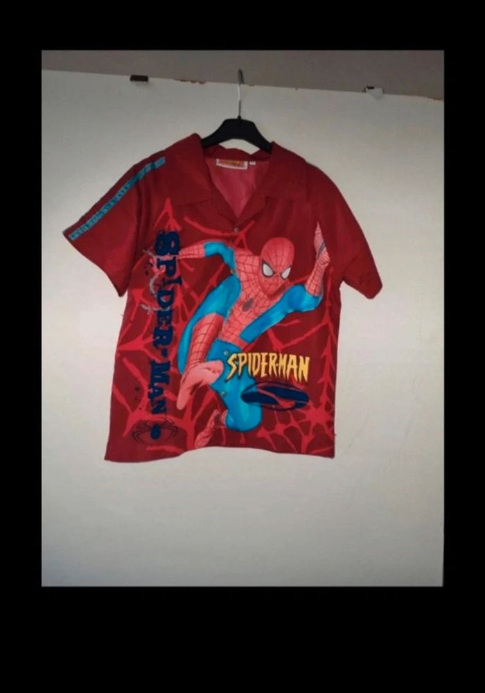 Chemise garçon Spiderman