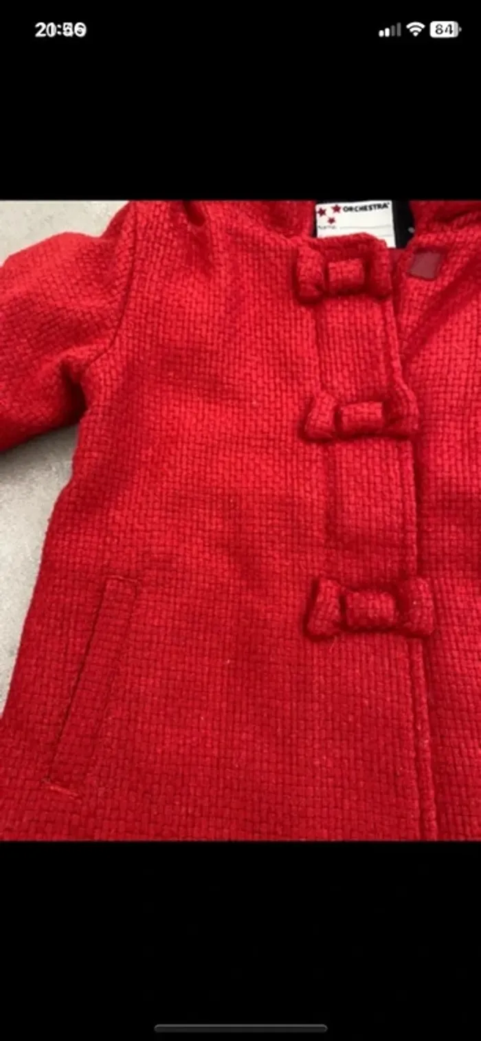 Manteau rouge orchestra - photo numéro 3