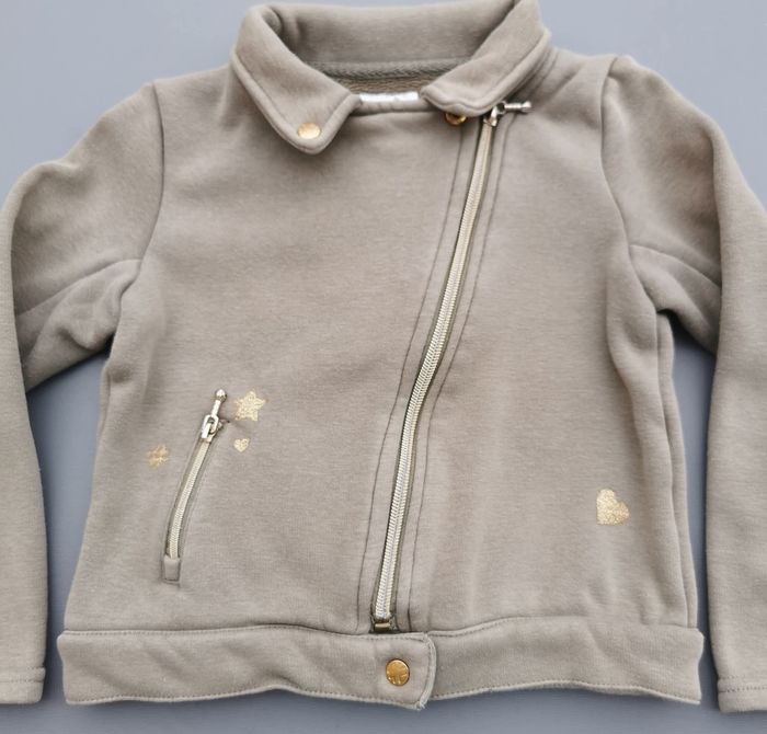 Veste aviateur kaki 5 ans fille orchestra - photo numéro 3