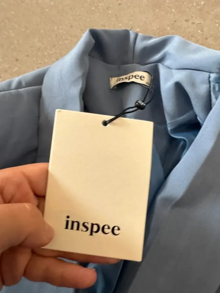 Blazer bleu Inspee, taille XXL, neuf avec étiquette - photo numéro 4