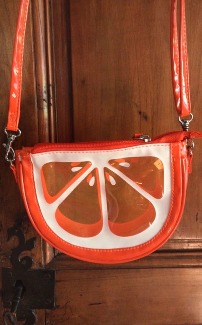 Sac orange Kiabi - photo numéro 2