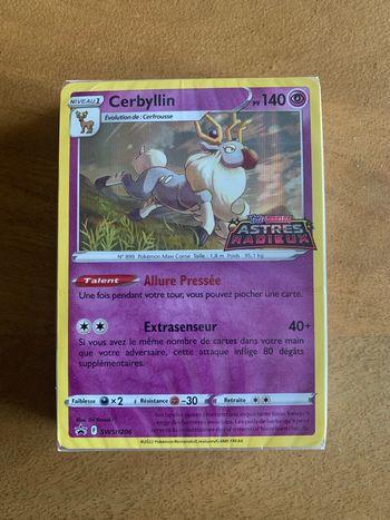 Carte Pokemon Cerbyllin SWSH206