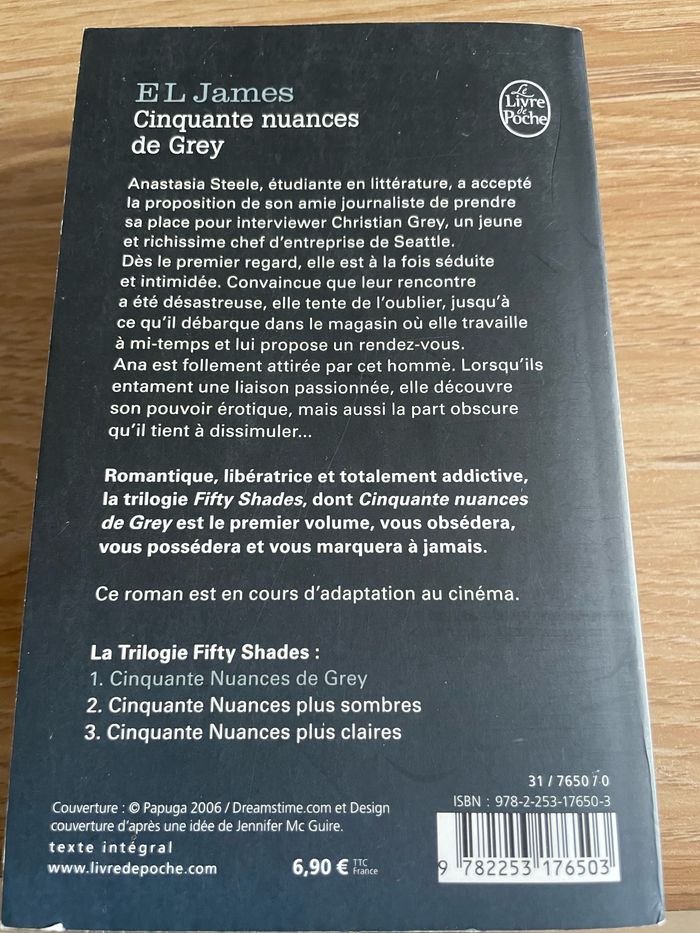 Trilogie des cinquante nuances de Grey - photo numéro 6