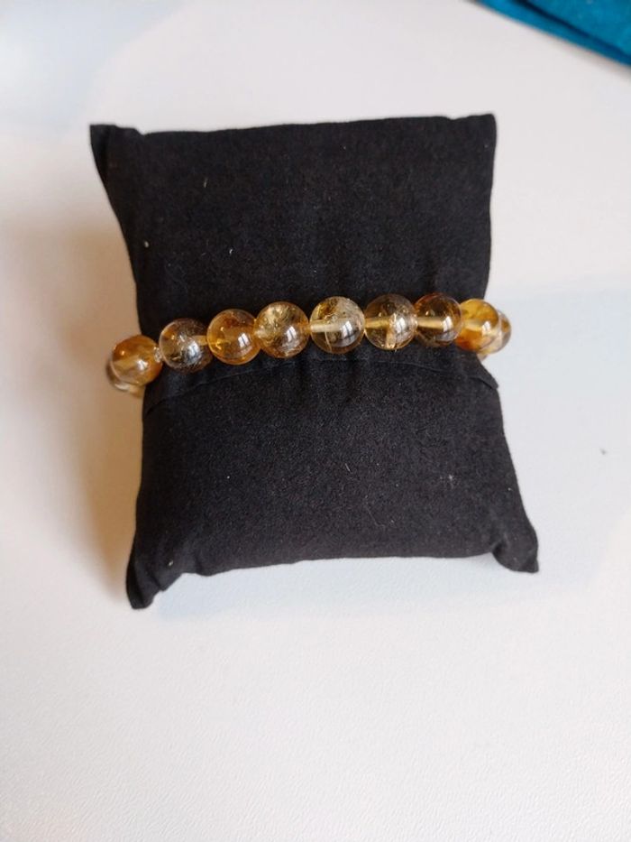 Bracelet améthyste chauffée