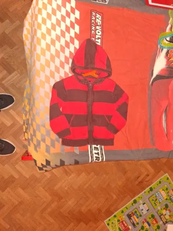 Gilet zippé a capuche sergent major 3ans