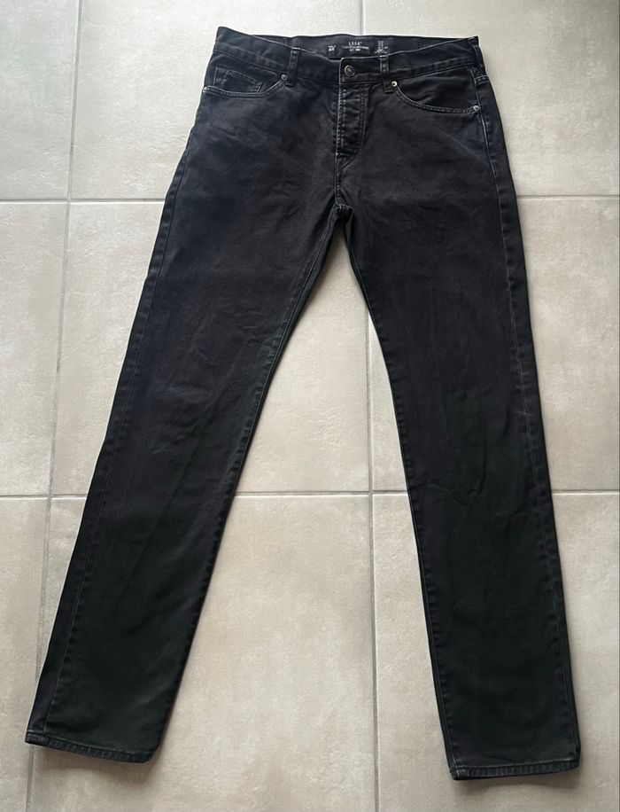 Jean noir homme slim H&M taille 32 - photo numéro 1