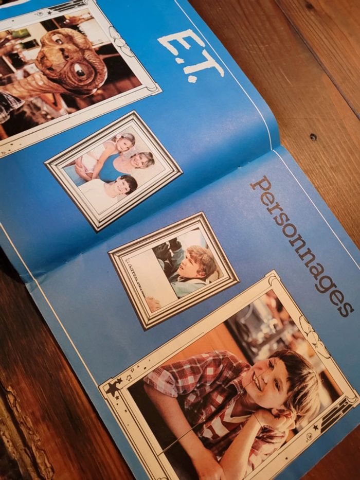 RARE Album Panini complet ET E.T. L'extraterrestre stickers autocollants - photo numéro 3