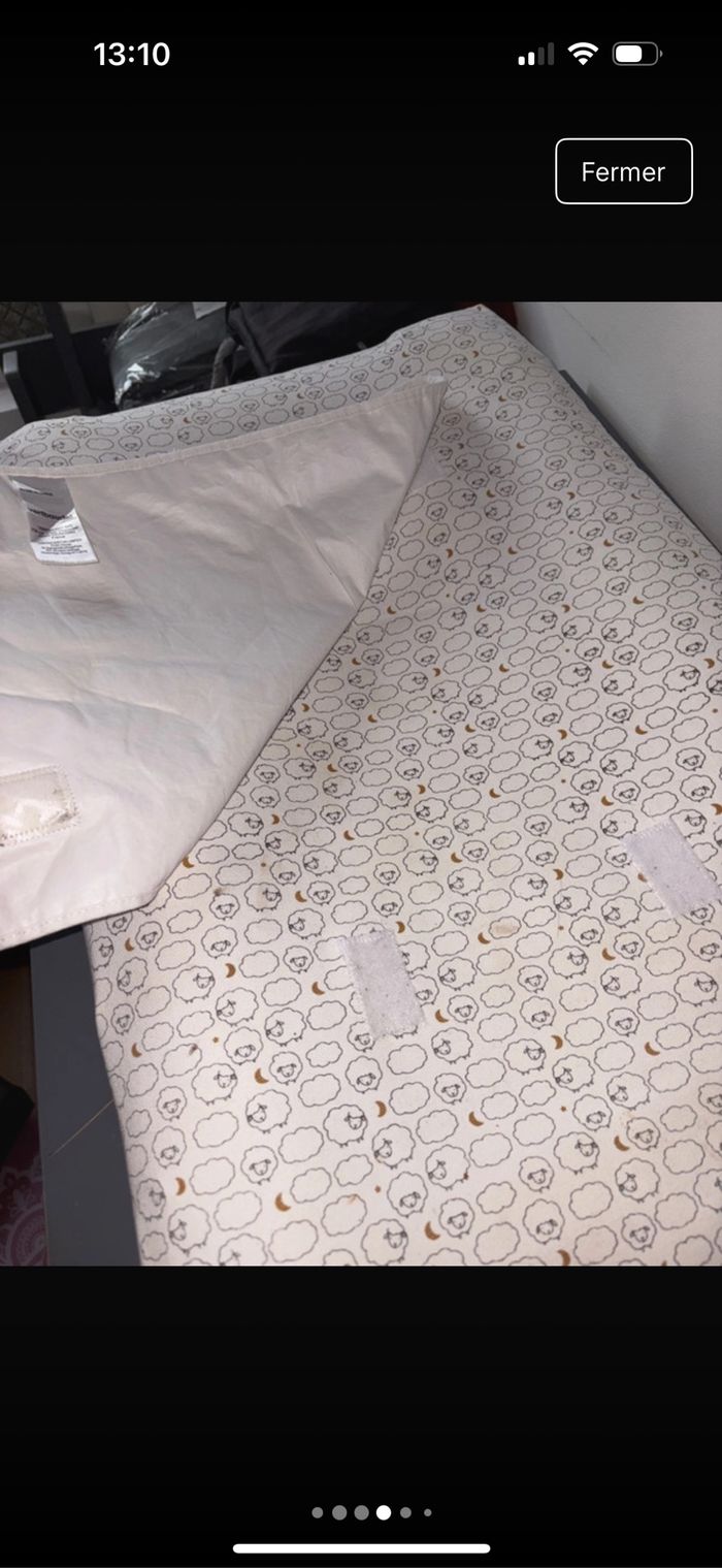 Beau petit matelas  à langer - photo numéro 4