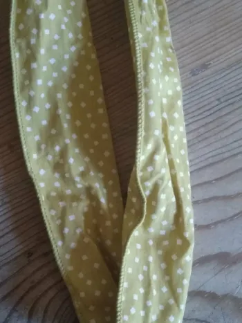 Turban Tissu Rigide Fille