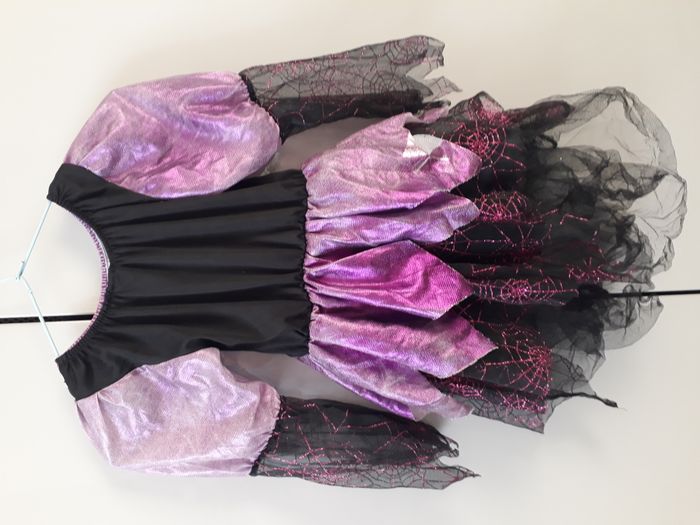 Déguisement robe violette et noire  10 ans Gifi - photo numéro 2