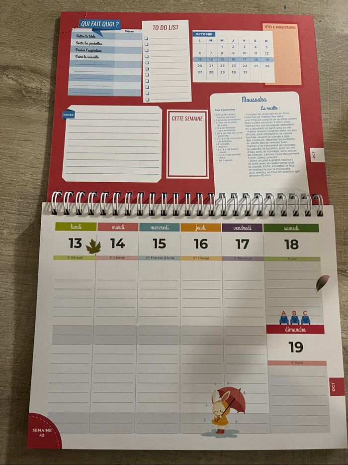 Agenda familiale 2025/2026 - photo numéro 4