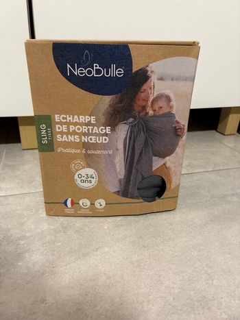 Écharpe de portage sans noeud