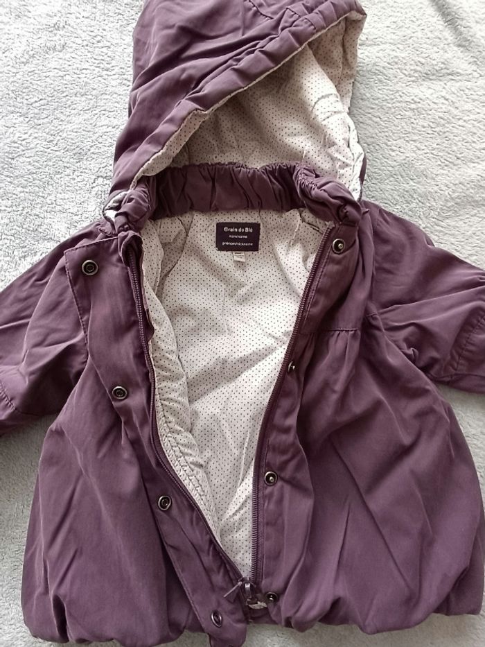Manteau fille 12 mois - photo numéro 2