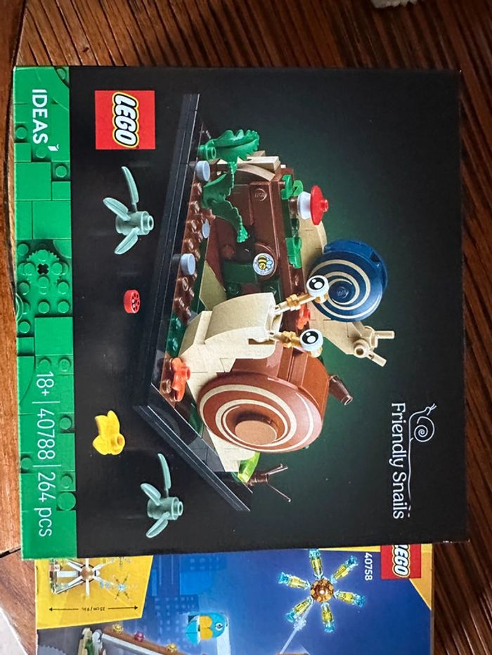 set Lego 40788 escargot et 40758  feu d’artifices scelles - photo numéro 2