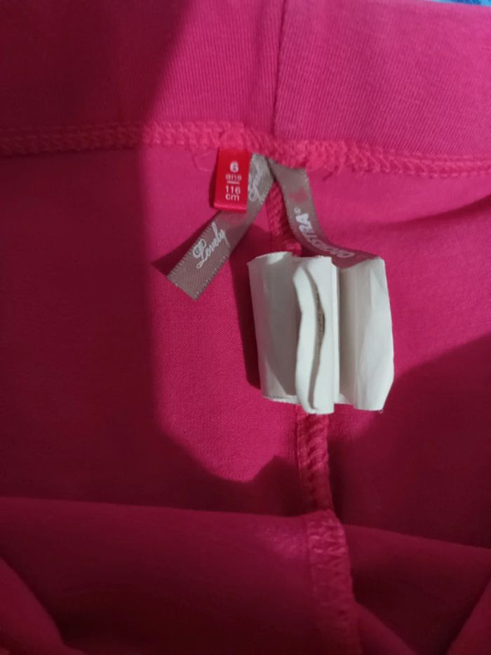Legging rose 6 ans - photo numéro 2