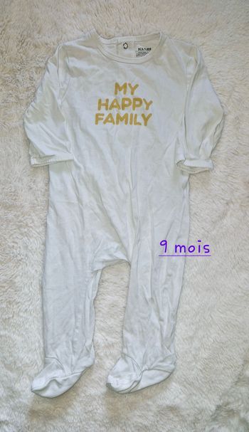 Pyjama garçon 9 mois