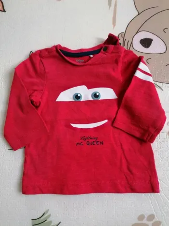 Tee-shirt Disney baby 3 mois cars