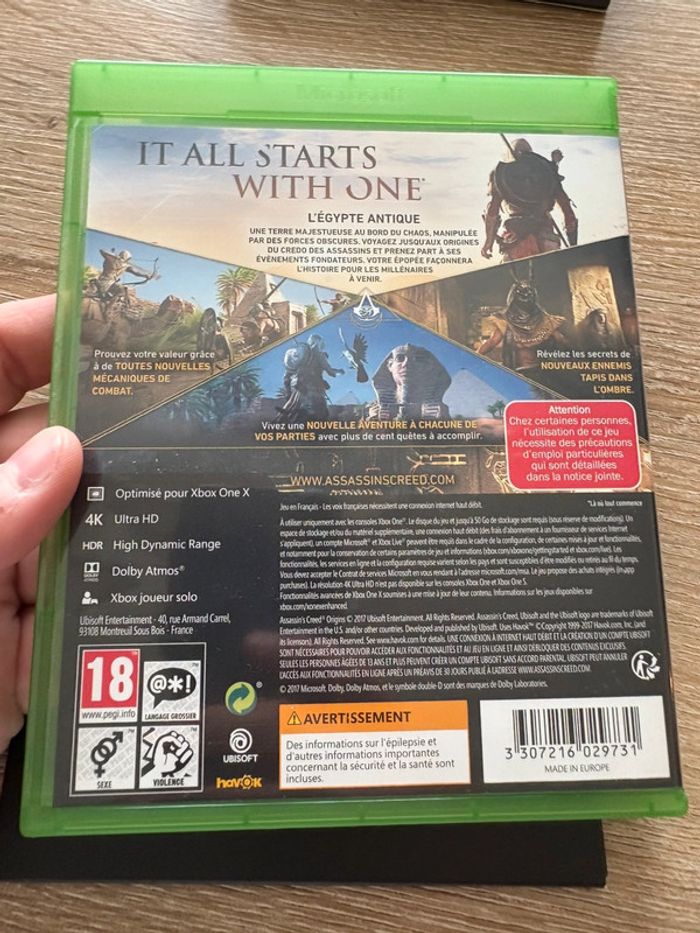 Assassin’s creed origins deluxe edition xbox one - photo numéro 8