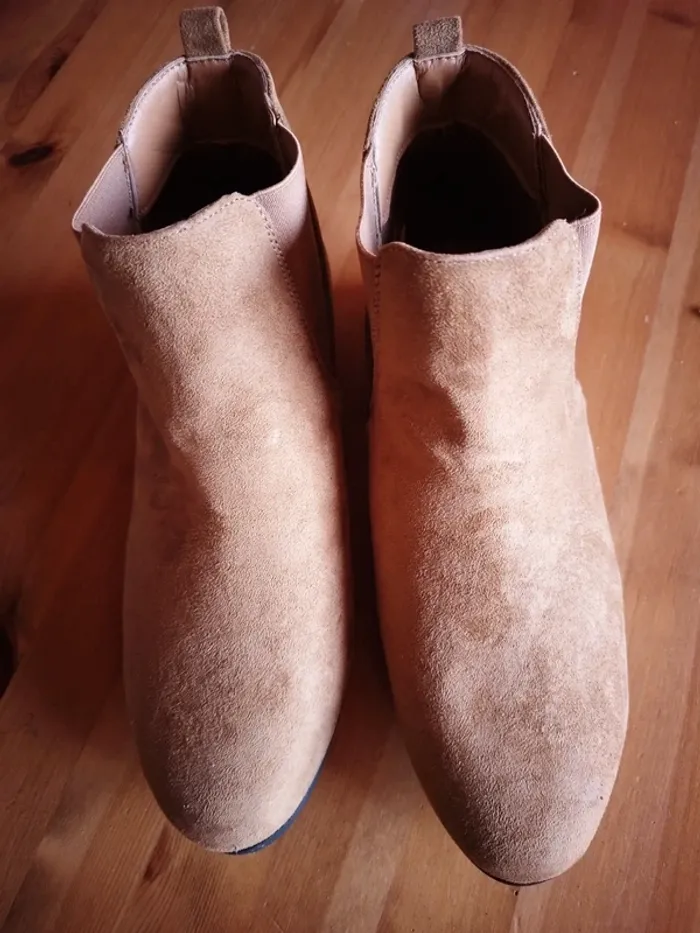 Bottines marrons taille 41 - photo numéro 2