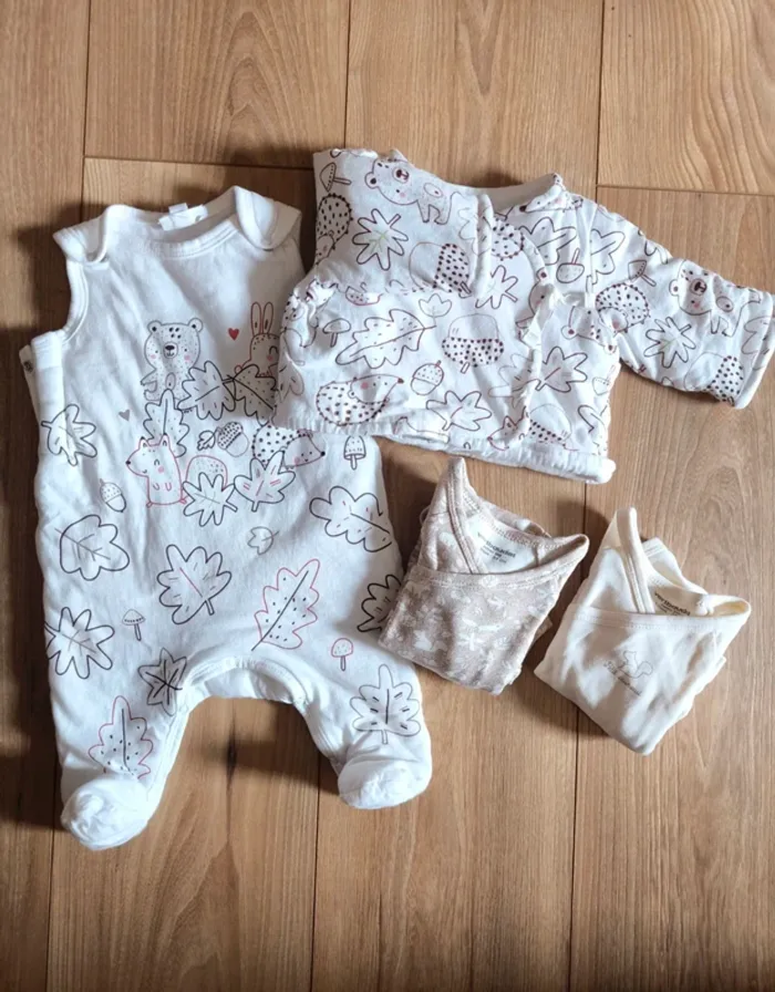 Ensemble molletonné et 2 body