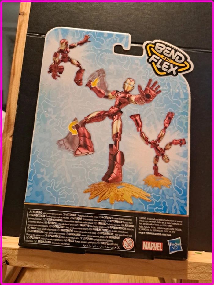 Figurine Marvel Iron Man neuve flexible - photo numéro 2