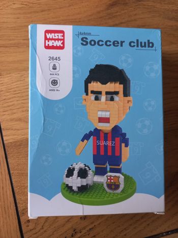 Construction figurine Suarez Barcelone mini brick block 