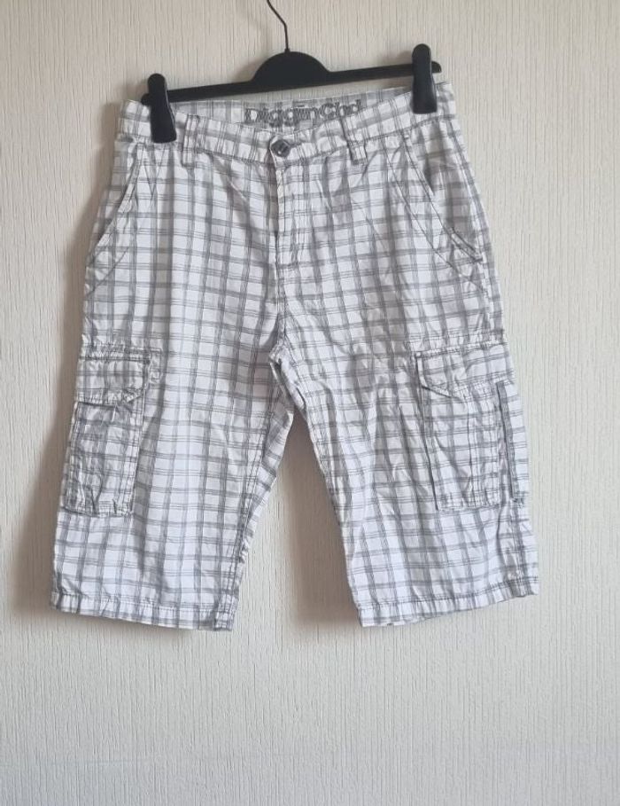 Short à carreaux