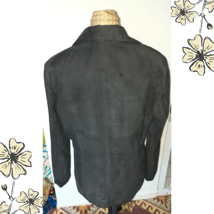 Veste noire vintage femme, Kim Rogers Signature, taille M, parfait état - photo numéro 9