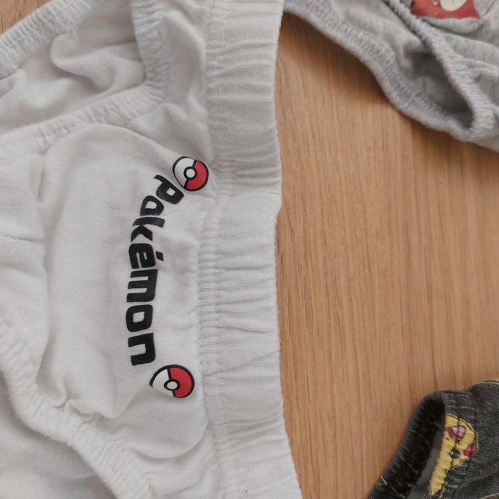 Lot de 5 slips pokémon taille 8 ans - photo numéro 4