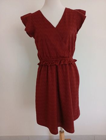 Robe bordeaux Kiabi taille 36