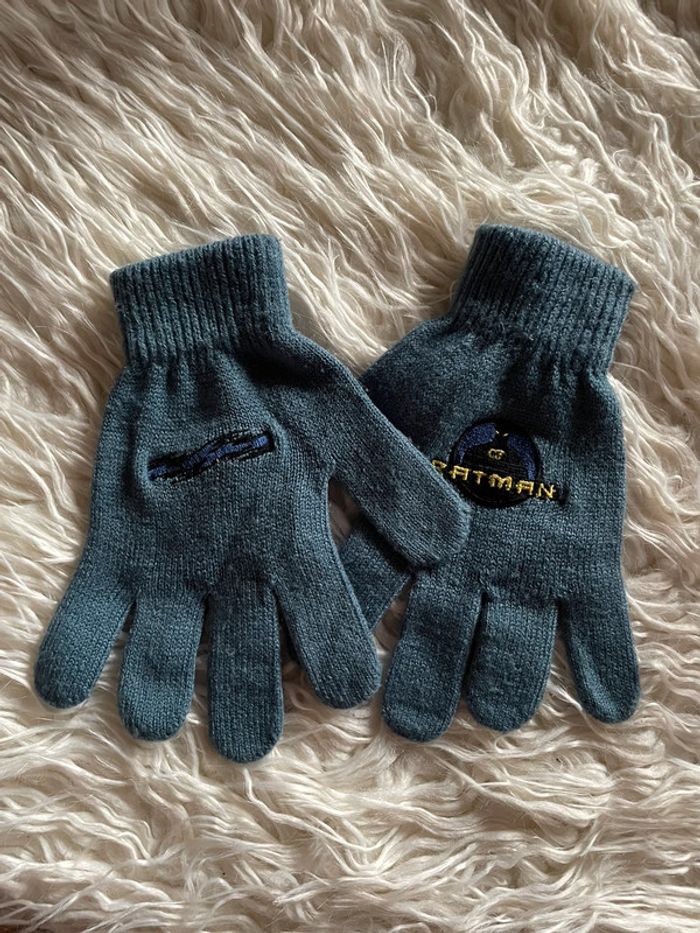 Gants laine Batman enfants