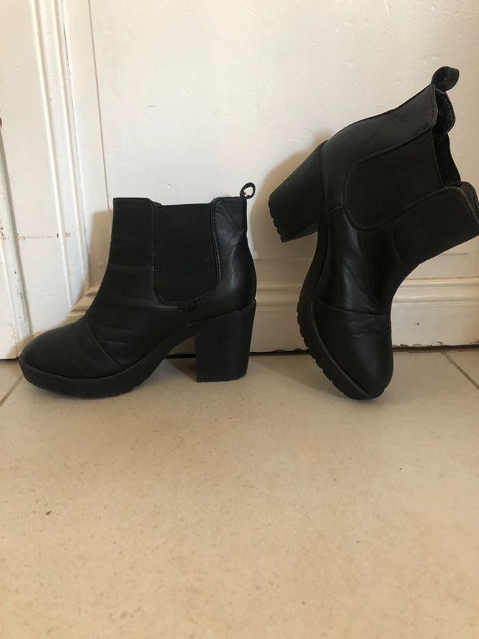 Bottine à talon
