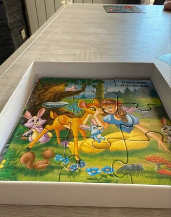 4 puzzles princesses