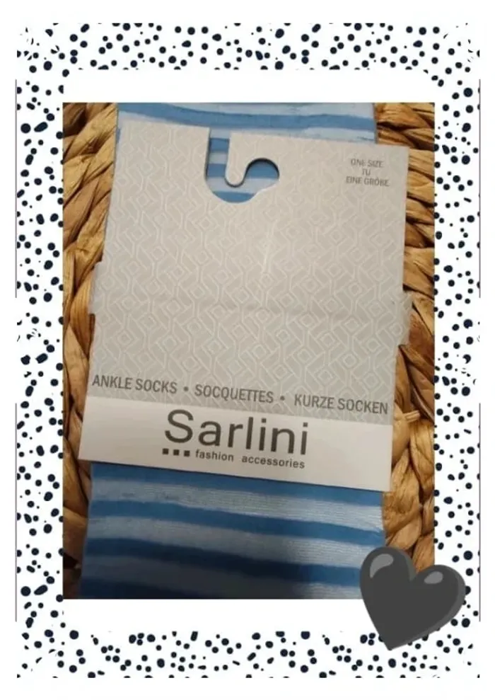 Lot 2 paires de chaussettes sarlini - photo numéro 2