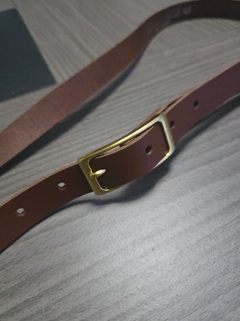 Ceinture cognac 125