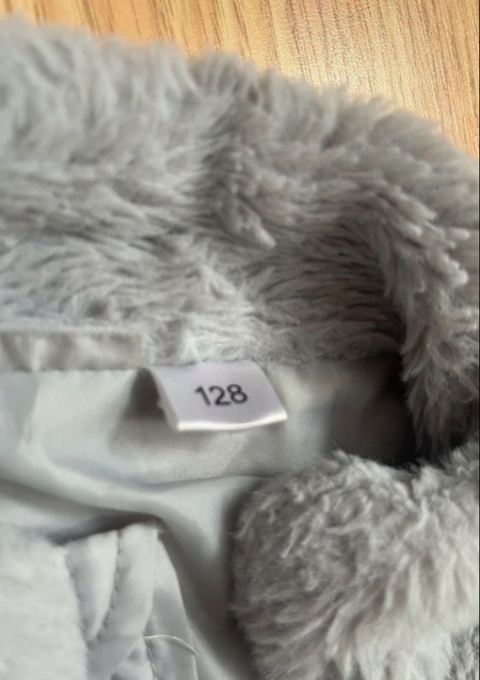Veste fausse fourrure 8-9ans - photo numéro 3