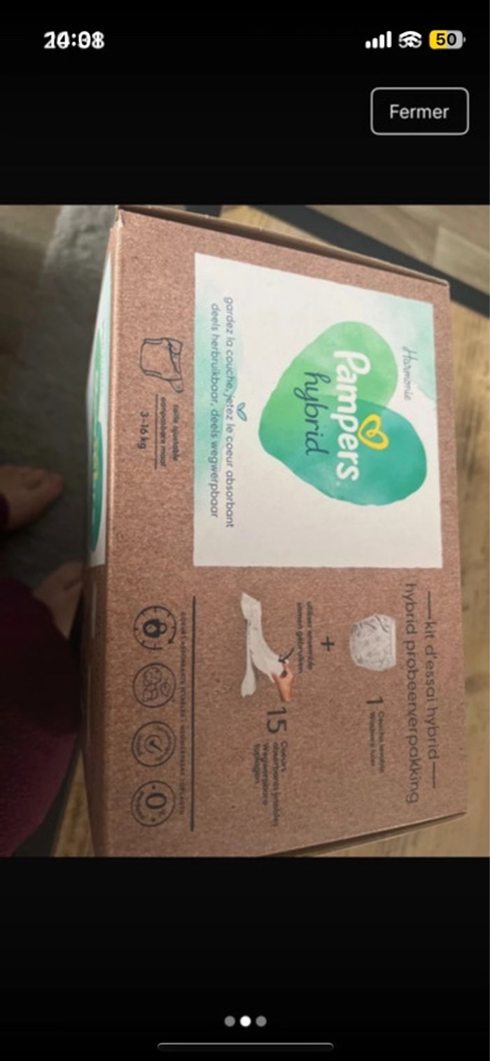 Couches lavables  Pampers - photo numéro 2