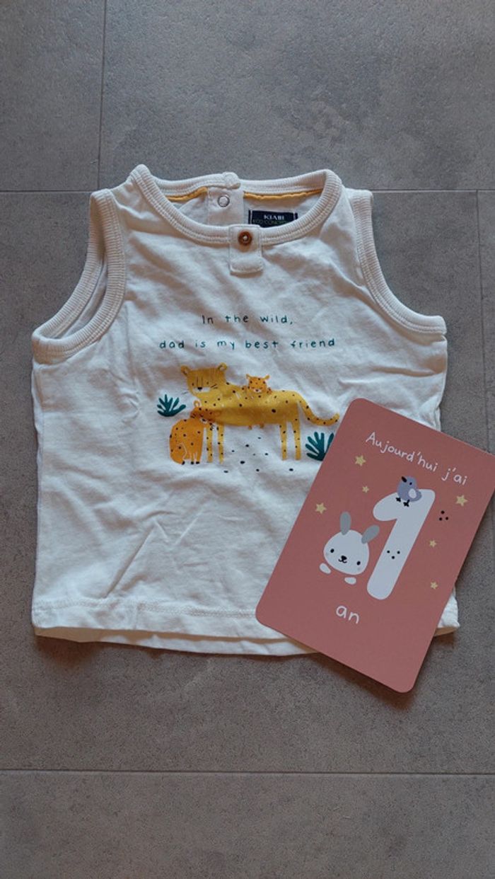 Débardeur kiabi 12 mois