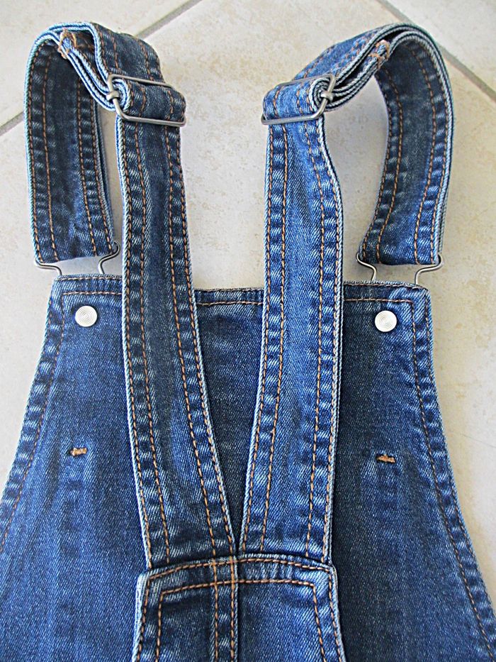 Salopette-short en jean fille Kiabi - 10 ans - photo numéro 5