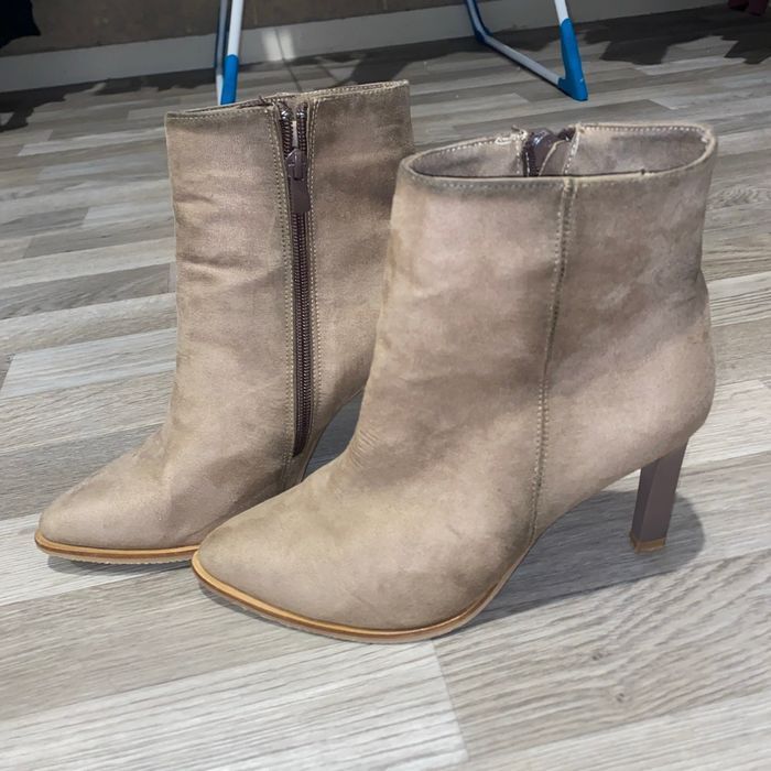 Bottines en daim - photo numéro 3