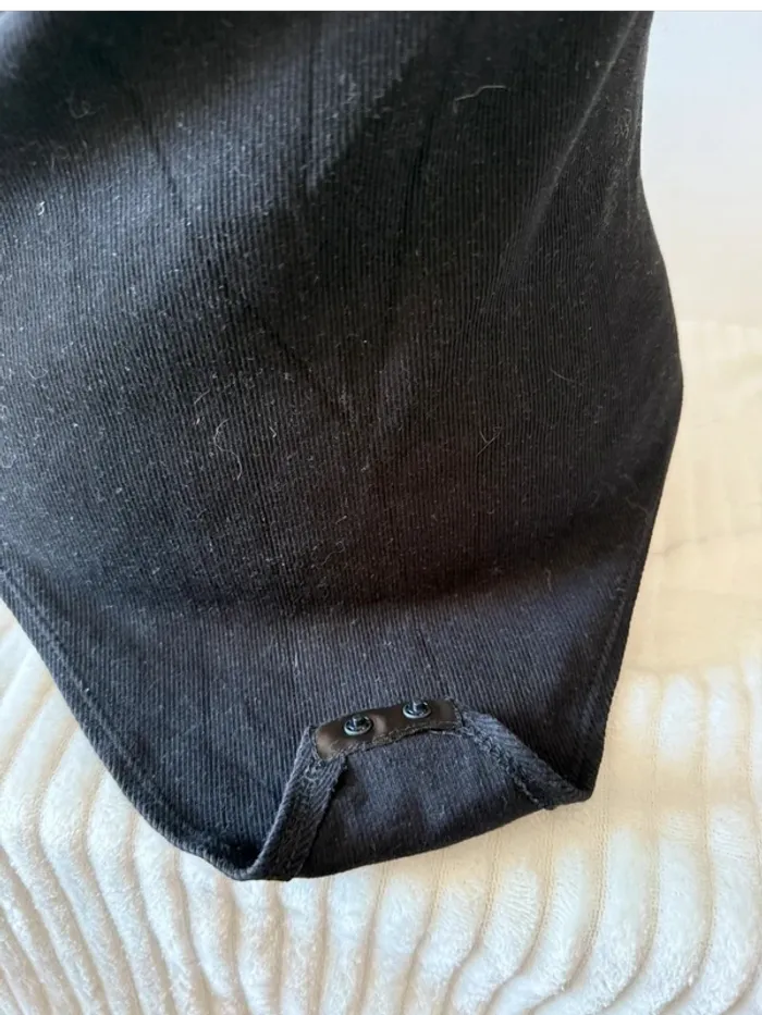 Body noir Amisu avec froufrou – Taille XL - photo numéro 4
