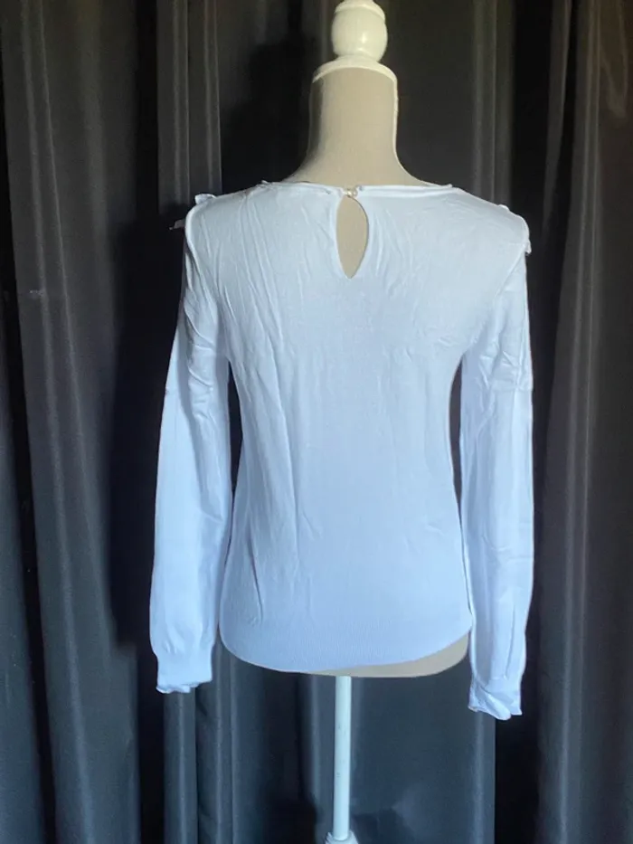 Pull léger dentelle Naf Naf - photo numéro 5