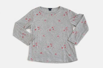 T-shirt manches longues, fille. 5 ans