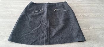 Jupe d'hiver grise taille 44