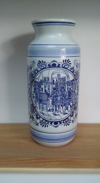 Vase vintage Delft Blue