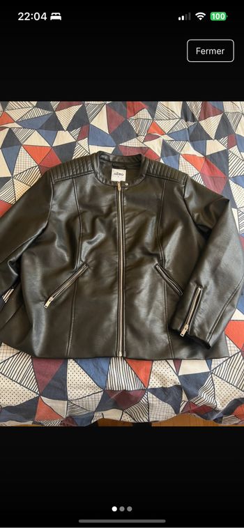 Veste cuir