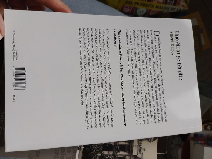 Une étrange récolte - photo numéro 2